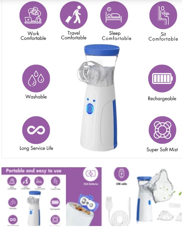 Poratble Mesh Nebulizer