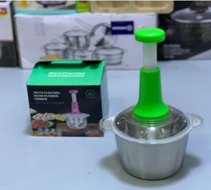2Ltr Hand Pushing chopper